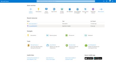 azure portal